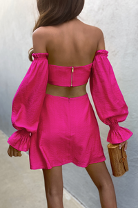 Jolie Mini Dress in Bubblegum